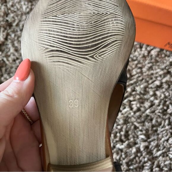 Miz Mooz Leather Wide Width Heeled Sandals - Picture 13 of 16